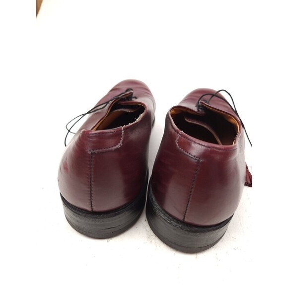 Allen Edmonds Hunter Burgundy Men’s 9 C Leather USA Oxfords Tassel Shoes main image 11